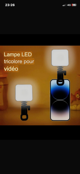 Selfie ring light