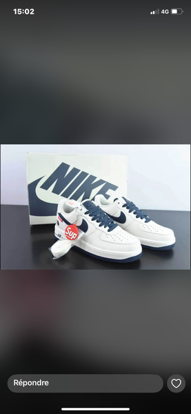Baskets Nike Blanches Homme