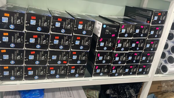 Toner laser hp 17A