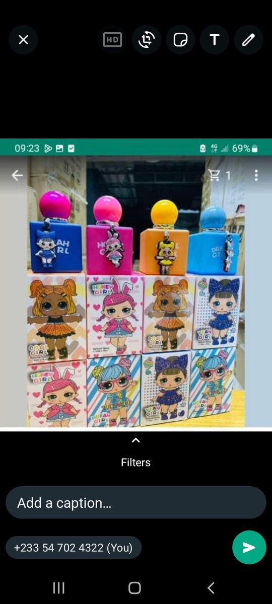 Baby perfumes