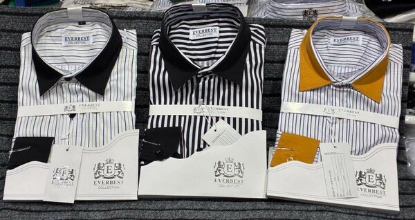 Chemise à rayures homme élégante