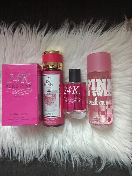 Pink in sweet combo