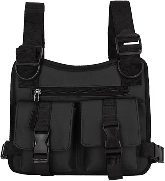 Chest Rig Bag Pouch Light Bags Lightweight Water Resistant f