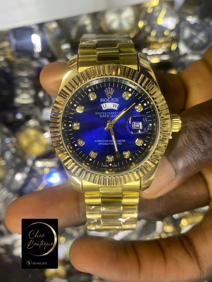 Montre Rolex Dorée Homme