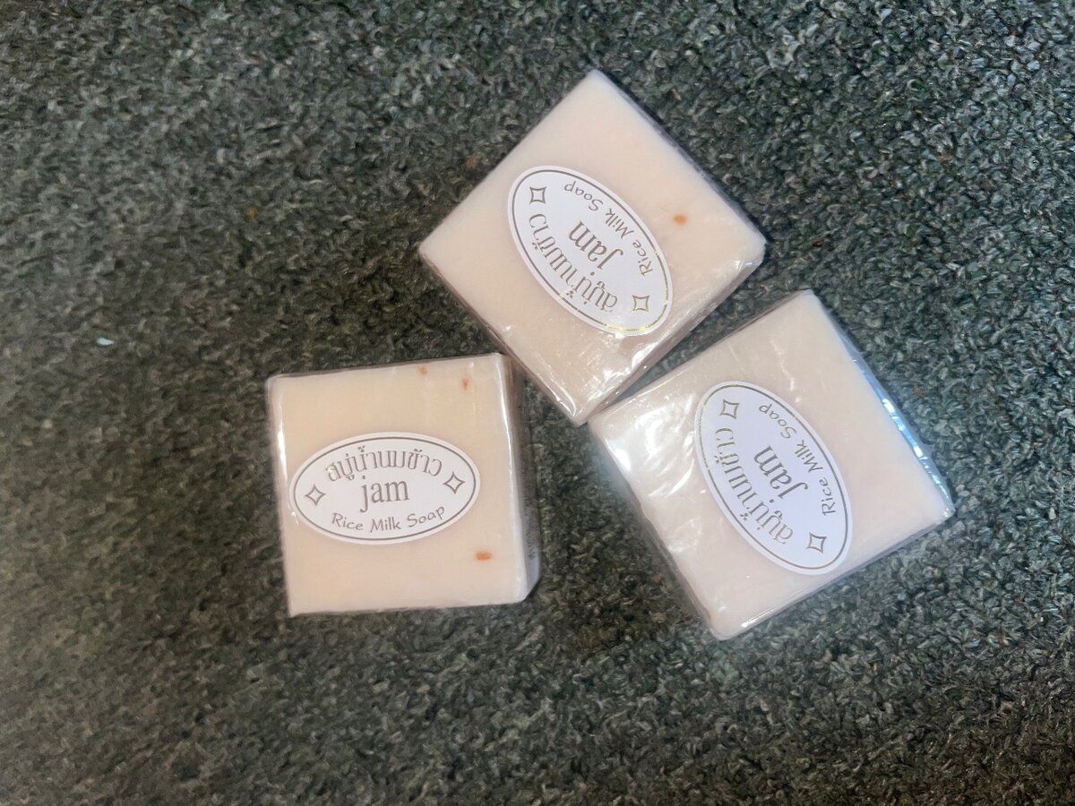 Rice Milk Jam soap