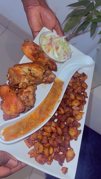 Alloco + poulet