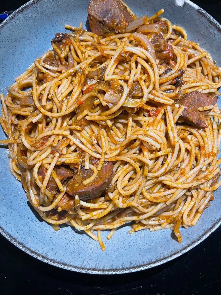 Spaghetti rognon