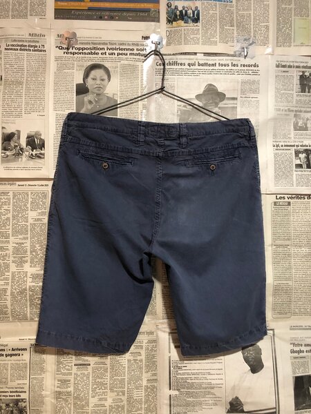 Shorts bleus décontractés homme