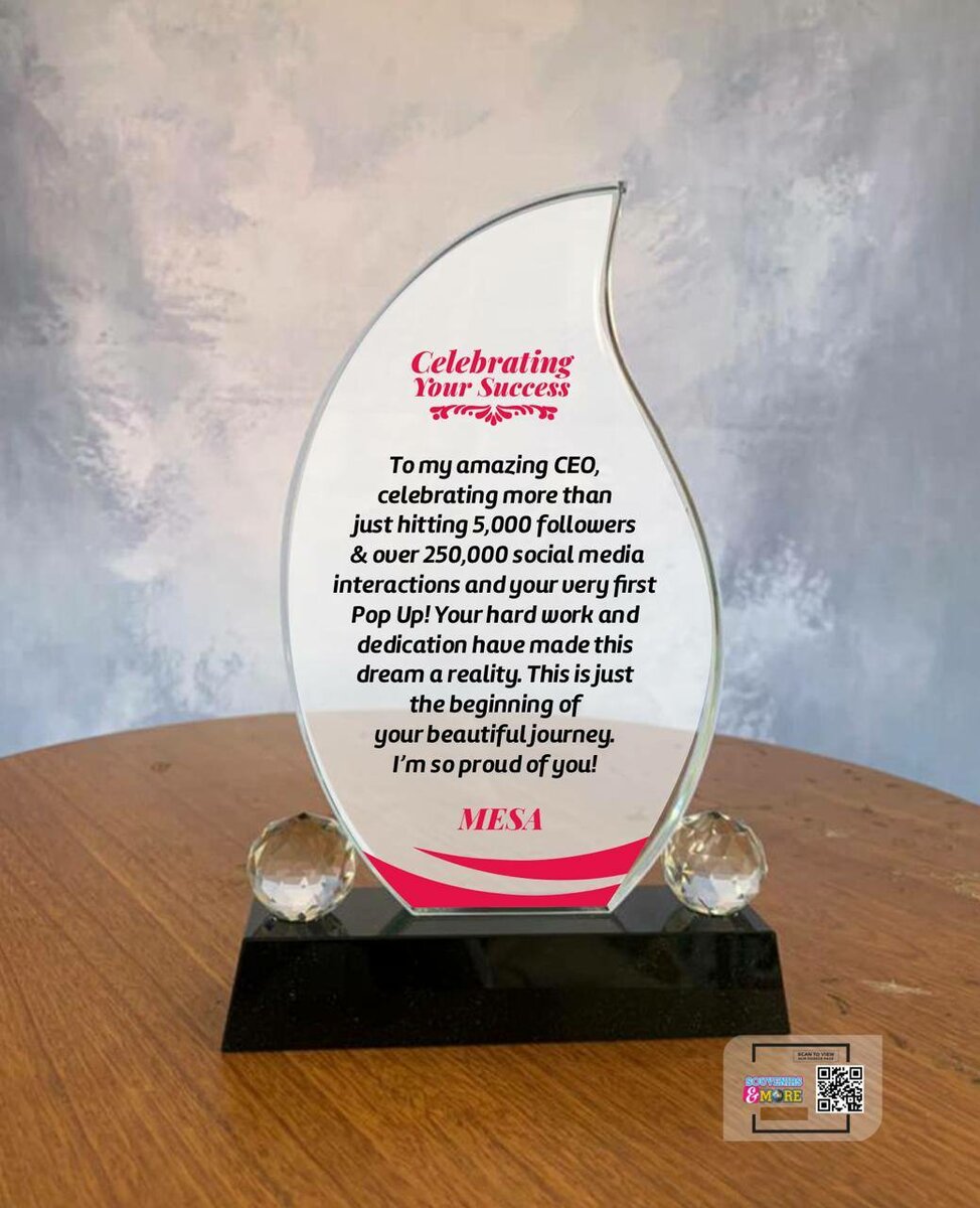 Crystal Plaque