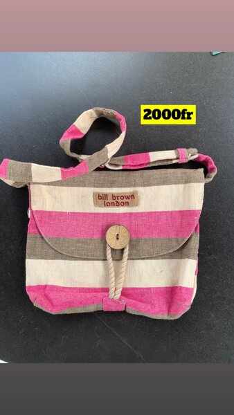 Bandoulière 100% friperie