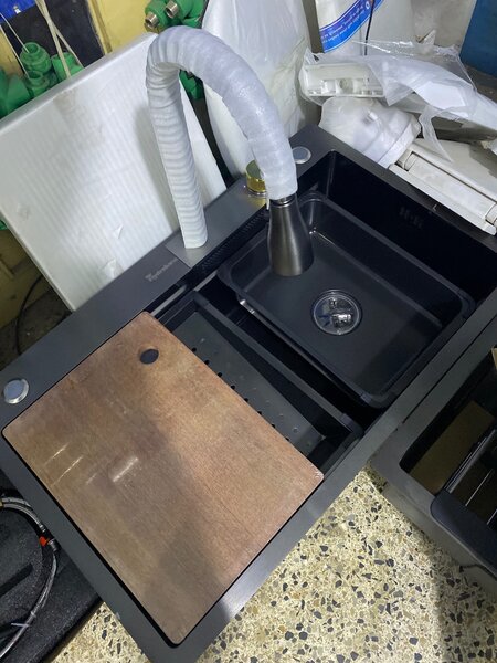 Water fall sink