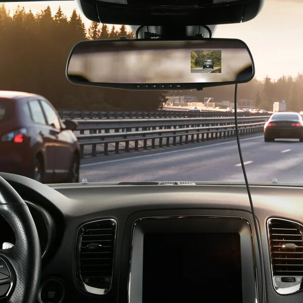 Road cam mirror