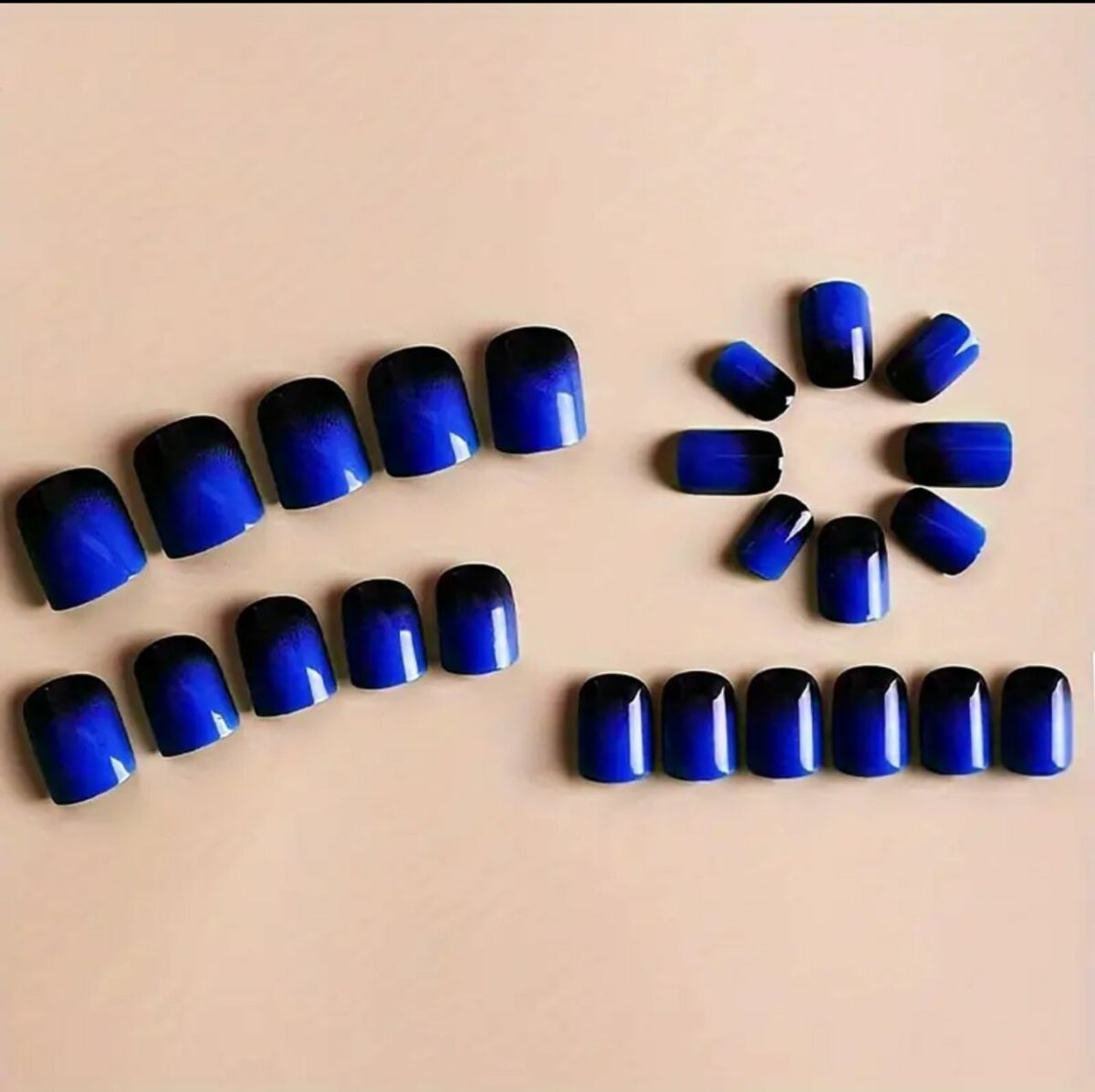 24pcs faux ongles premium