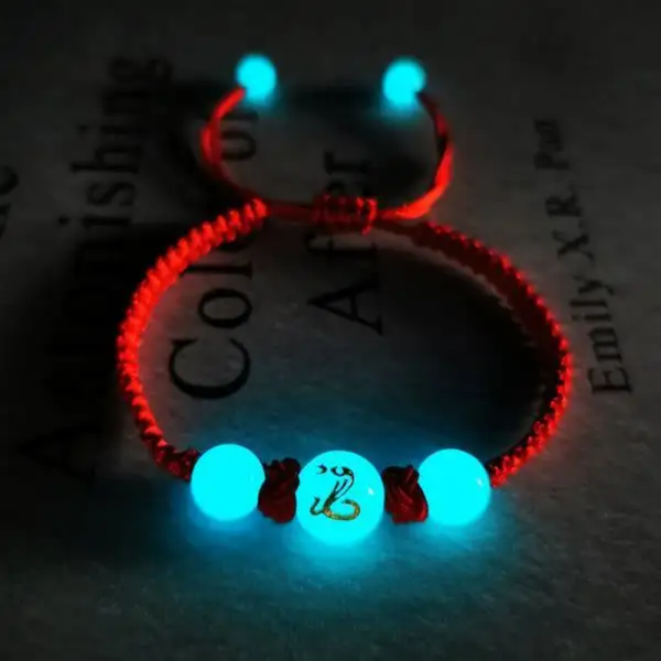 Bracelet lumineux rouge