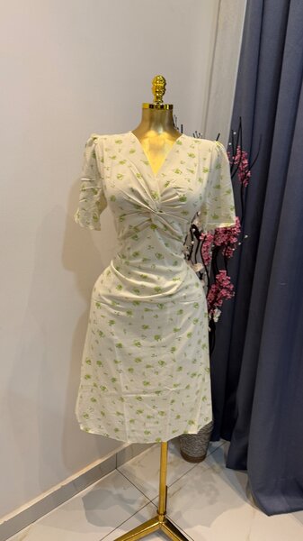Midi floral dress