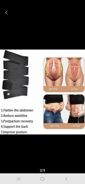 Ladies wrap belt