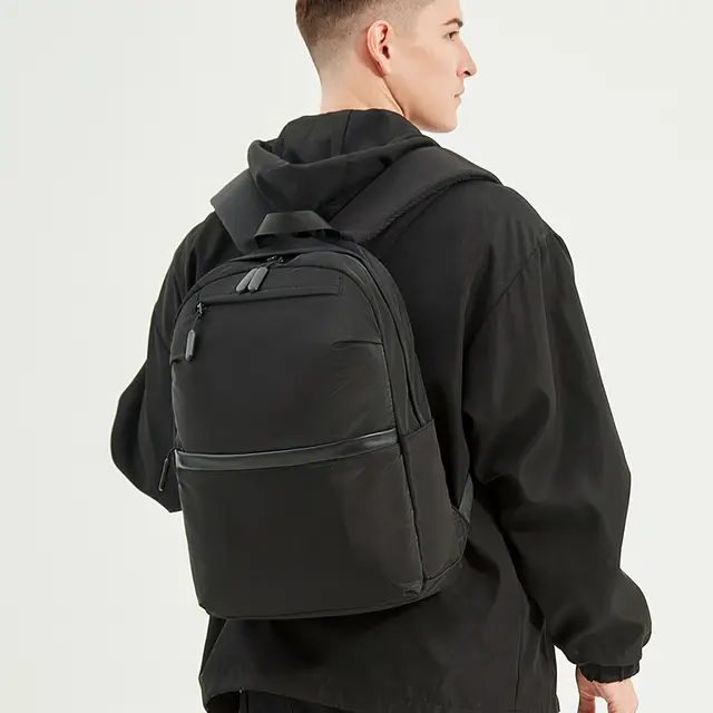 Sac à dos moderne noir unisexe