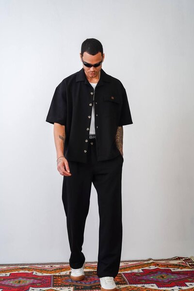 Two piece black