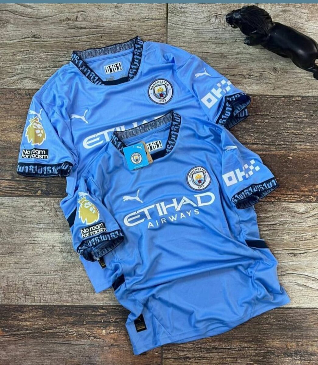 Maillot de foot bleu homme