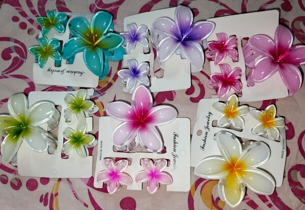 Épingles à cheveux fleurs