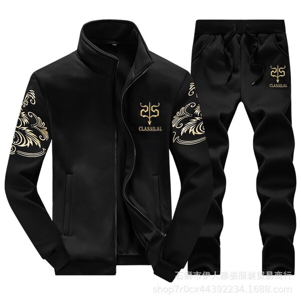 Mens casual 2 piece set