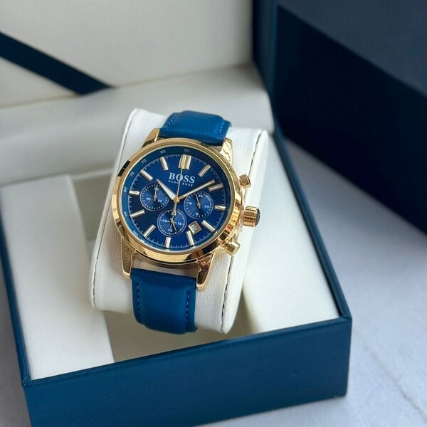 Super quality BOSS leather watches