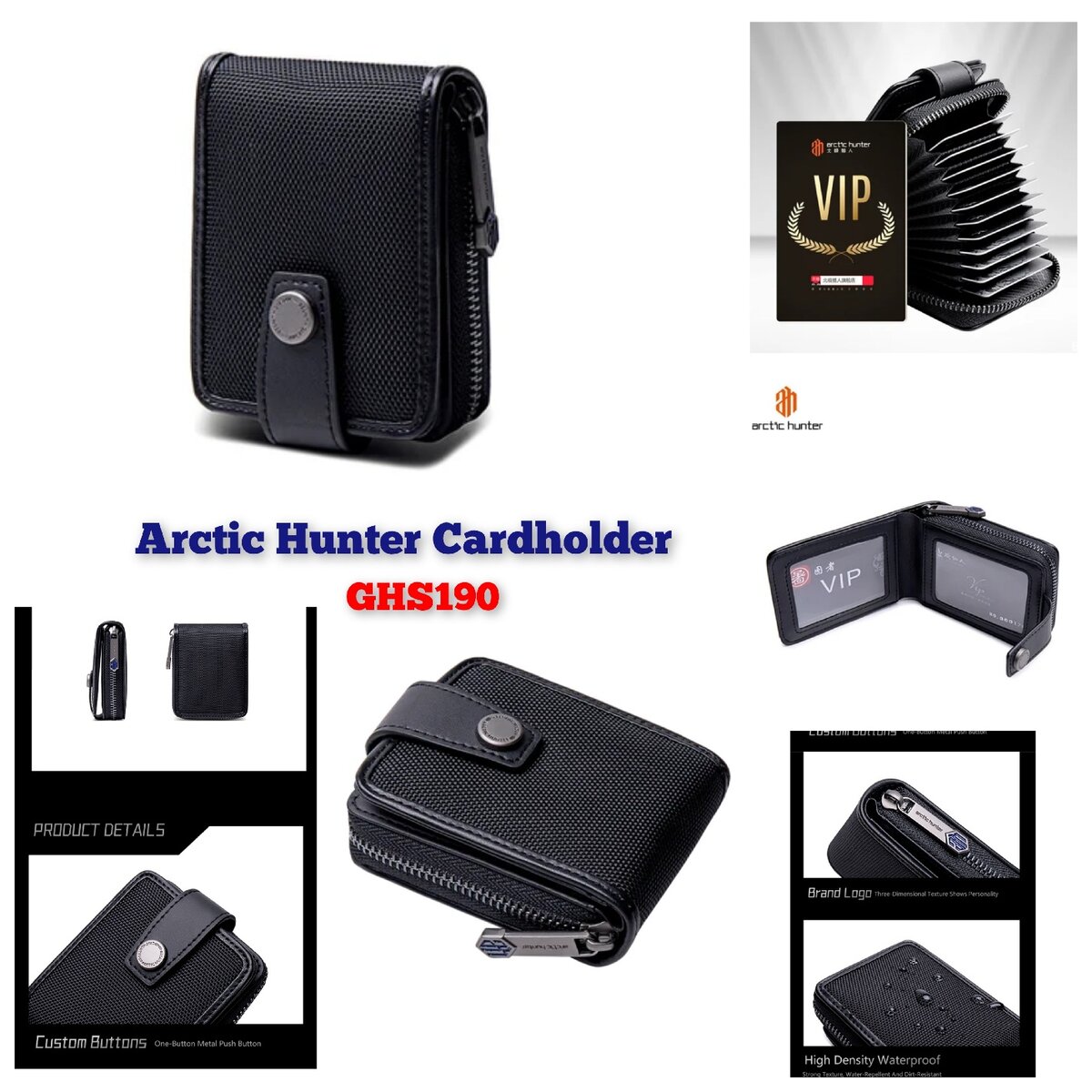 Arctic Hunter Waterproof Card Holder