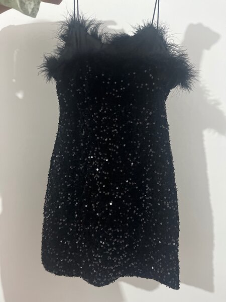 Black party dress