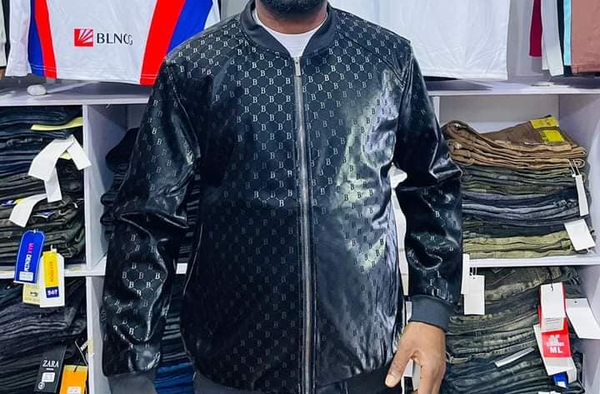 black jacket