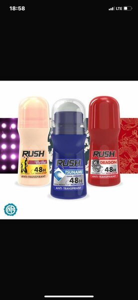 Déodorant Rush 48H Anti-Transpirant