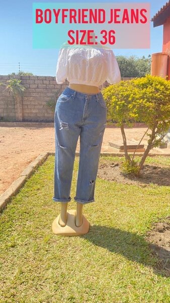 Thrift jeans