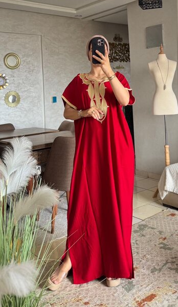 Robe Caftan Élégante Femme