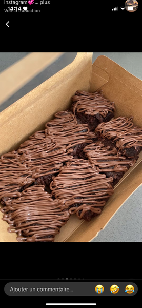 Délicieux Brownies au Chocolat