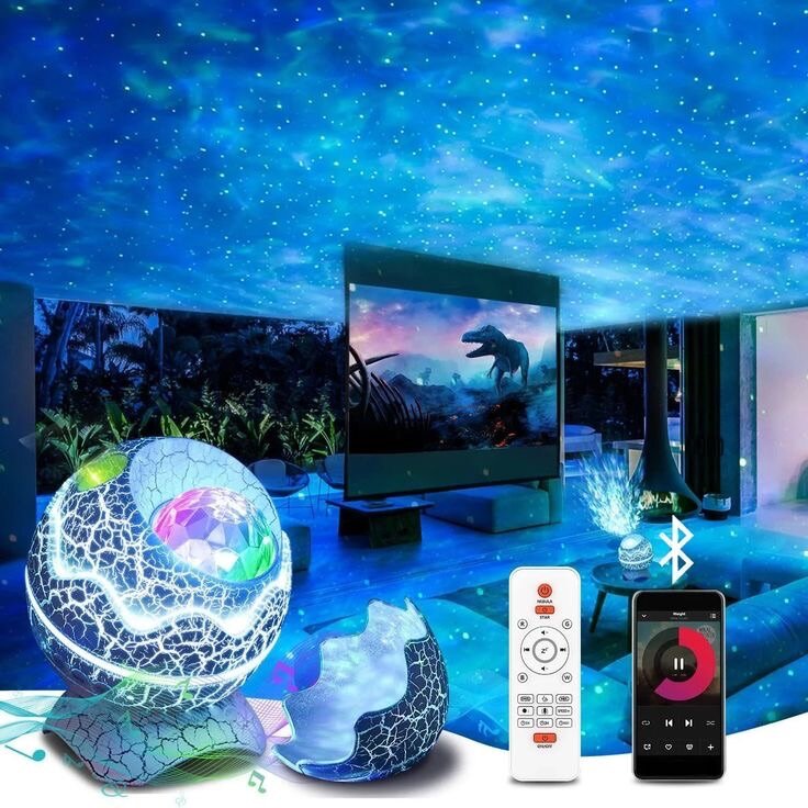 Veilleuse en forme d´œuf de dragon