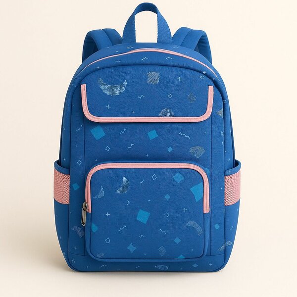 Sac à dos bleu tendance