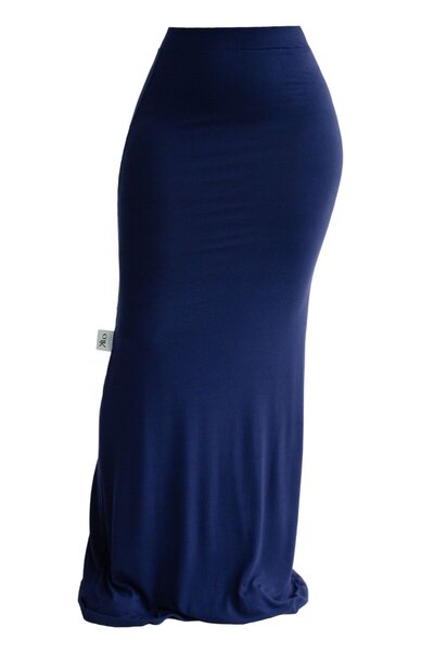 Flare maxi skirt