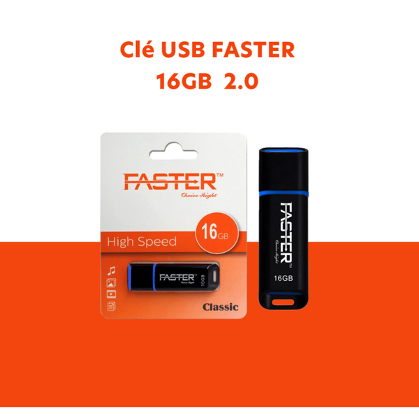 Clé USB Faster Classic 16GB