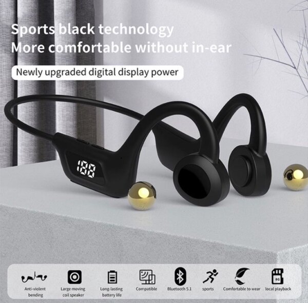 Bone Conduction uses SD card Black