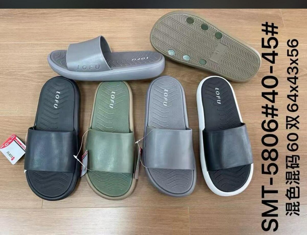 Claquettes hommes confortables