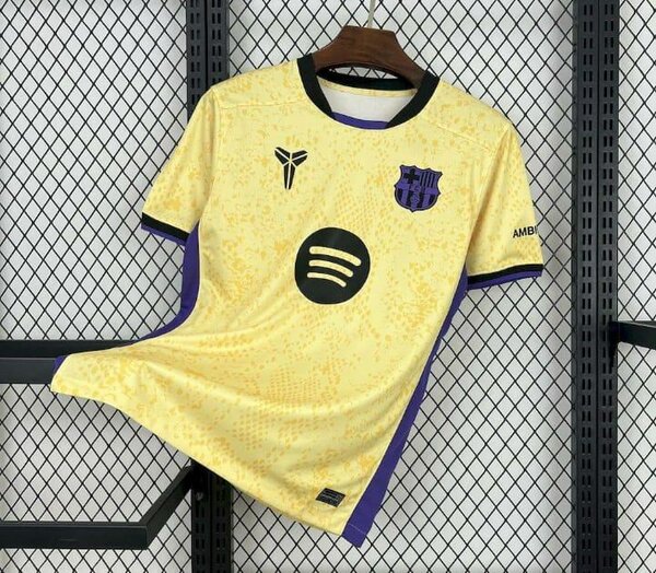 Maillot de football jaune homme