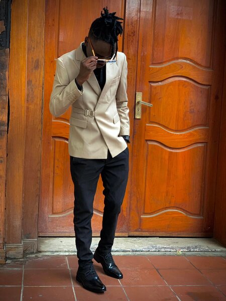 Men's beige jacket
