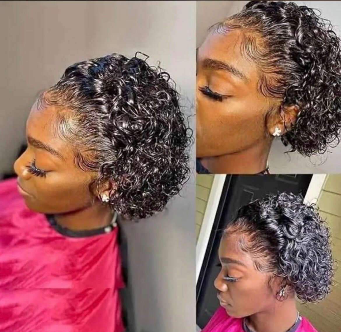 Pixie curly