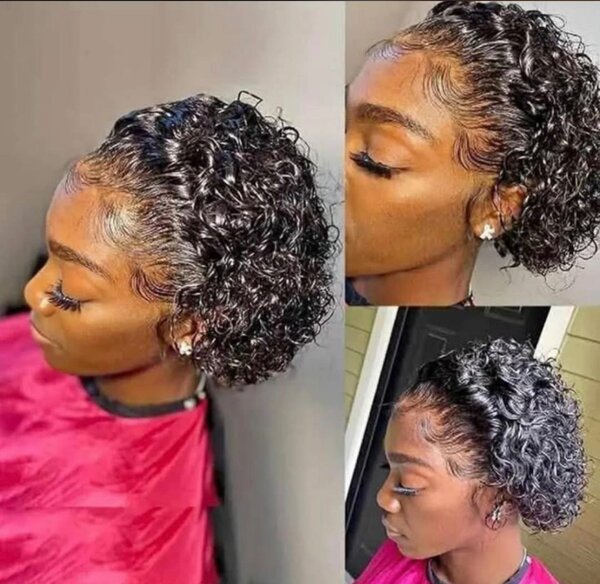 Pixie curly