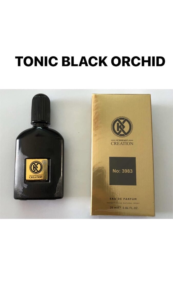 Parfum Black Orchid Élégant
