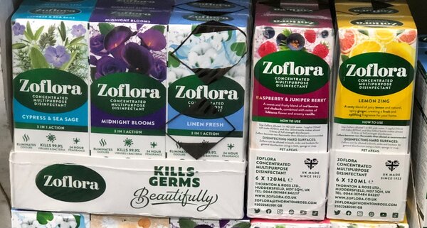 Zoflora Disinfectant 120ml/250