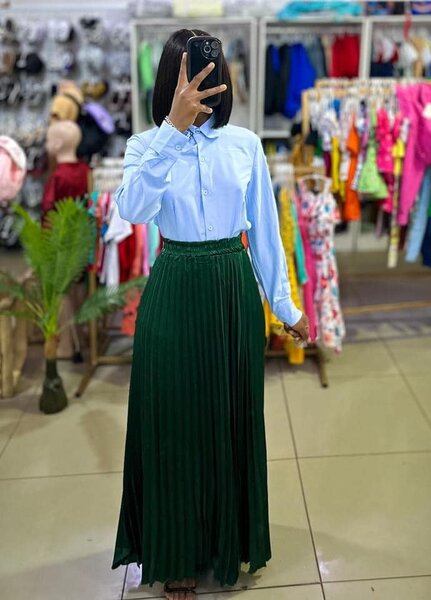 Silk skirt