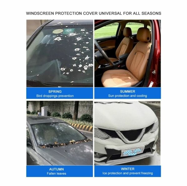 OUTDOOR RAIN SNOW FROST SUN PROTECTION
