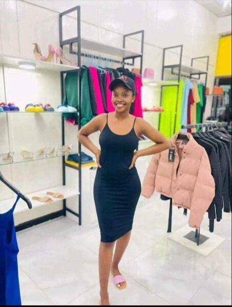 Dress with straps