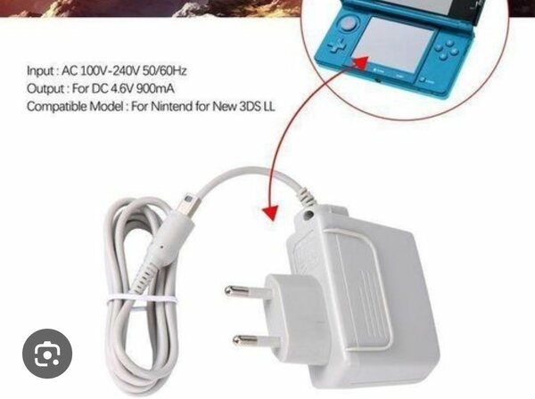 Chargeur pour Nintendo 3DS LL