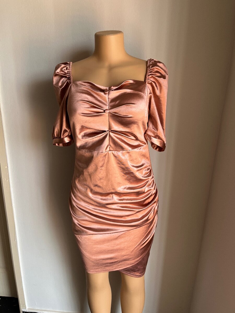 The silk dress